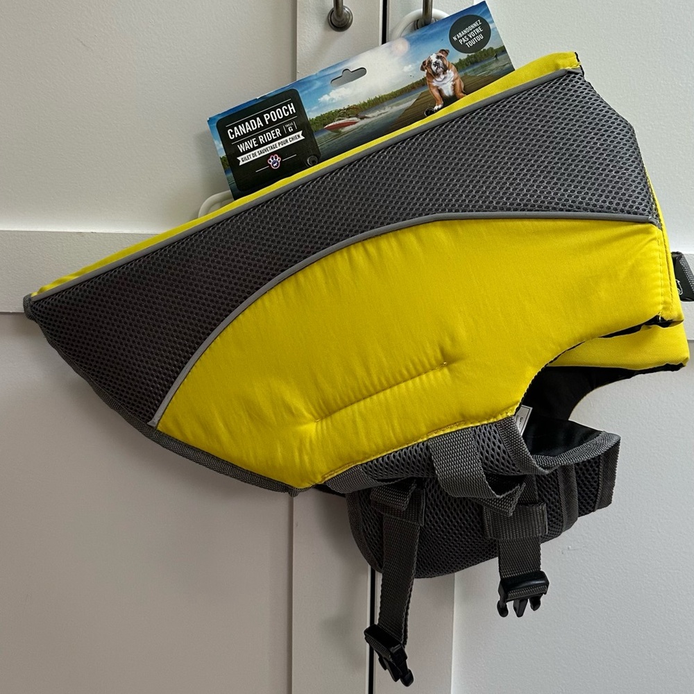 Canada Pooch Dog Life Jacket Vest Wave Rider Size L